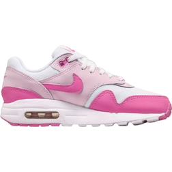 NIKE Air Max 1 GS - White/Pink Foam/Playful Pink