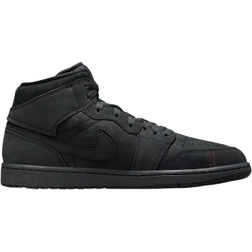 NIKE Air Jordan 1 Mid SE Craft M - Dark Smoke Grey/Varsity Red/Black