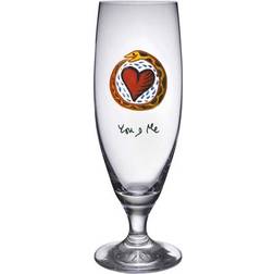 Kosta Boda Friendship You And Me Ølglas 50cl