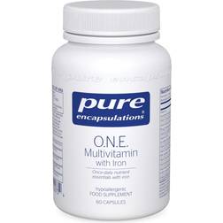 Pure Encapsulations O.N.E. Multivitamin with Iron 60 st