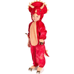 Den Goda Fen Kid's Dinosaur Triceratops Jumper Costume