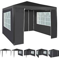 MCC Gazebo with 4 Side Panels 3x3 m