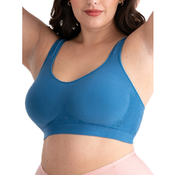 Shapermint Truekind Daily Comfort Wireless Shaper Bra - Atlantic Blue