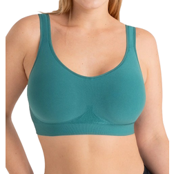 Shapermint Truekind Daily Comfort Wireless Shaper Bra - Forest