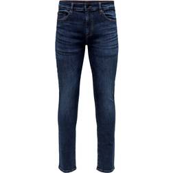 Only & Sons Jean Homme Taille Bleu Marine