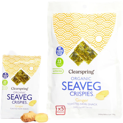 Clearspring Organic Seaveg Crispies Multipack Ginger 20g 5stk 1pack