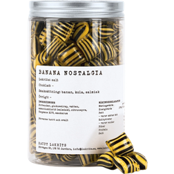 Haupt Lakrits Banana Nostalgia 250g 1pack