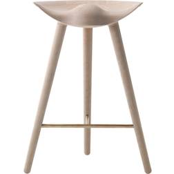 Audo Copenhagen ML42 Oak/Brass Bar Stool 69cm