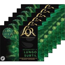 L'OR Lungo Subtil Nespresso Coffee Capsules 300stk 6pak