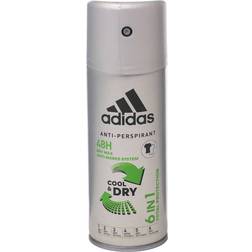 Adidas Cool & Dry 6 In 1 48H Deo Spray 150ml