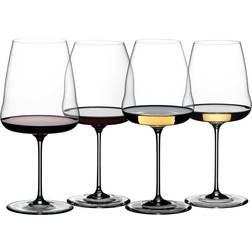 Riedel Tasting Verre à Vin Rouge, Verre à Vin Blanc 4pcs