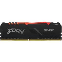 Kingston Fury Beast RGB Black DDR4 3600MHz 8GB (KF436C17BBA/8)