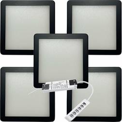 Loops Ultra-Slim Black Furniture Lighting