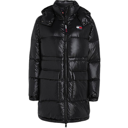 Tommy Hilfiger Recycled Down Midi Alaska Puffer Jacket - Black