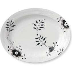 Royal Copenhagen Black Fluted Mega Serveringsfad