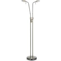 Groundwork Hudson Silver Gulvlampe 135cm