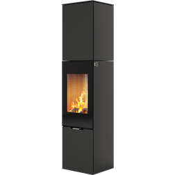 Rais Nexo 185 Black with Glass Door