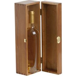 Wooden box in birch for 1 Bottle Wine Rack