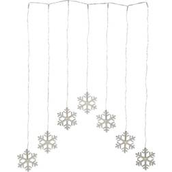 Star Trading Decy Snow Flake Transparent Ljusslinga 47 Lampor