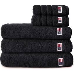 Lexington Icons Original Bath Towel Black (100x50cm)