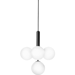 Nuura Miira 4 Grey/Opal Pendant Lamp 38cm