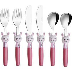 Exzact Cutlery Stainless Steel Dinner Spoons 6pcs Set