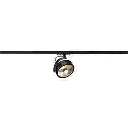 SLV 143540 Luminaire Sur Rail Haute Tension GU10 Noir (Mat) Projecteur