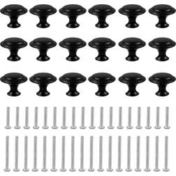 Romeda Romeda 18 Pieces Drawer Knobs, 30mm Dresser Kitchen Dresser Screw 18pcs 30x15mm
