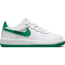 Nike Air Force 1 Low EasyOn PSV - White/White/Malachite