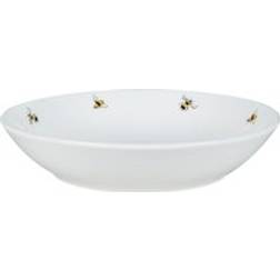 Dunelm Bee Porcelain Pasta Bowl 20cm