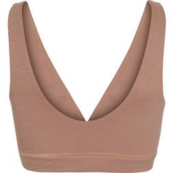 Müsli by Green Cotton Triangle Bra Bralette Bomuld hos Magasin Walnut