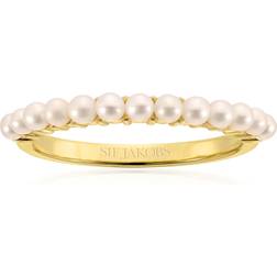 Sif Jakobs Jewellery Ellera Perla Ring Forgyldt
