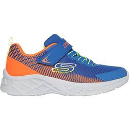 Skechers Kid's Microspec Max II Sneakers - Blue/Orange