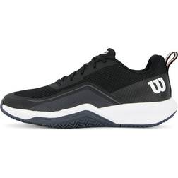 Wilson Rush Pro Lite Tennis Shoes - Black/Ebony/White