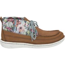 Justin Breezy Moc Toe - Brown/Multi