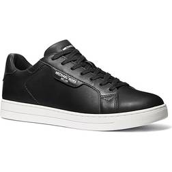 Michael Kors MK Keating Leather Trainers Black