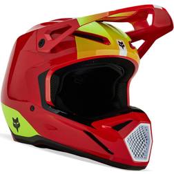 Fox V1 Ballast Motocross Helmet - Flo Red