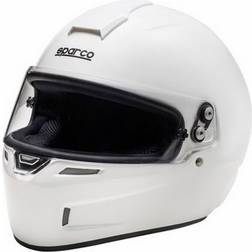 Sparco GP KF-4W-CMR Hvid Racing Hjelm - Hvid