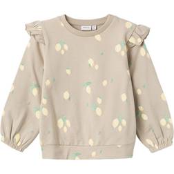 Name It Baby's Organic Cotton Sweatshirt - Pure Cashmere