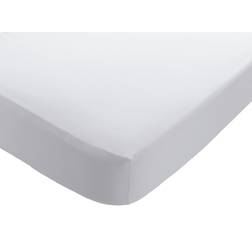 Habitat Stonewashed Plain Bed Sheet White