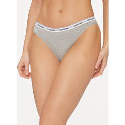 Calvin Klein Women's Bikini Briefs - Grey Heather