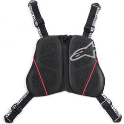 Alpinestars Nucleon KR-C 2015, Brustschutz Schwarz/Weiß/Rot