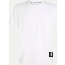Calvin Klein Badge Turn Up Sleeve - Wit
