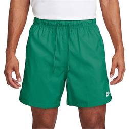 NIKE Club Men's Woven Flow Shorts - Malachite/White