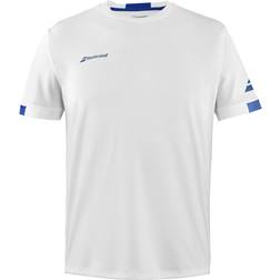 Babolat Play Crew Neck Tee White/White