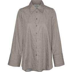 Vero Moda Isabella Shirt - Brown/Chocolate Chip