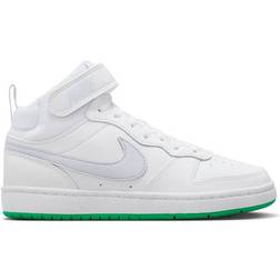 Nike Court Borough Mid 2 GSV - White/Stadium Green/Football Grey