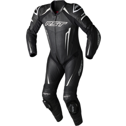 Rst Tractech Evo MC Leather Suit Black-White Man