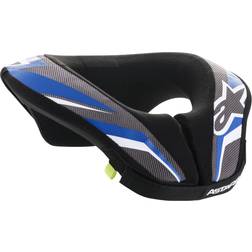 Alpinestars Sequence Jugend Motocross Nackenschutz, schwarz-blau, Größe