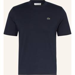 Lacoste T-shirt Relaxed Fit Coton Doux - Bleu Nuit